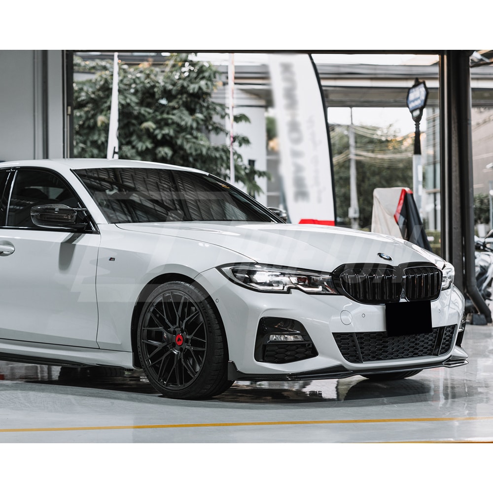MP Style Carbon Fiber Front Lip For BMW 3 Series G20 2019-2022