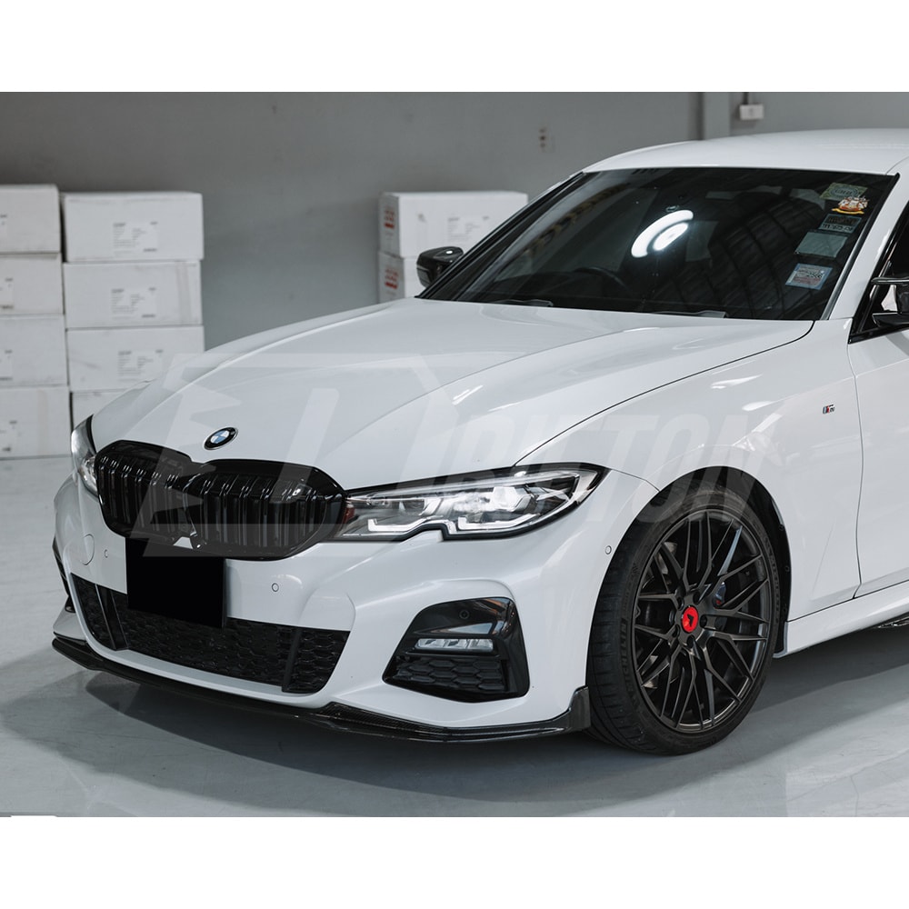 MP Style Carbon Fiber Front Lip For BMW 3 Series G20 2019-2022