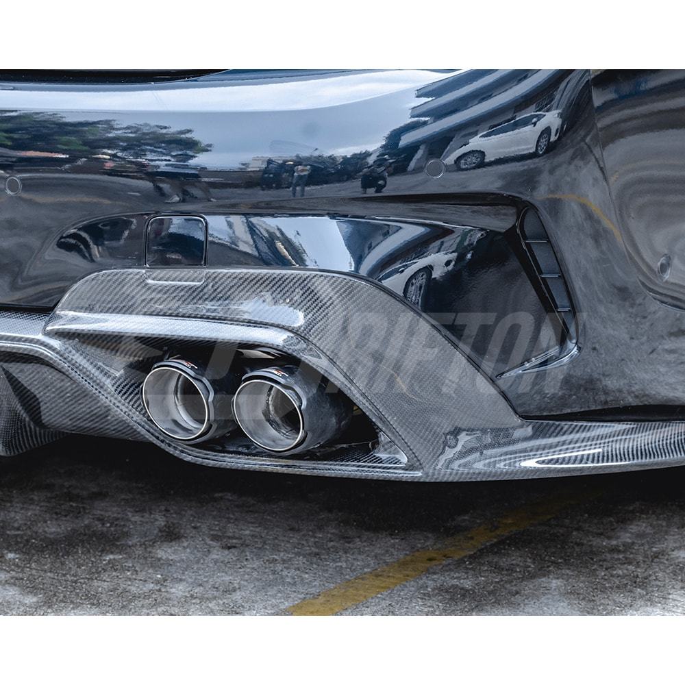 CMST Style Carbon Fiber Rear Diffuser For BMW 3 Series G20 2019-2022