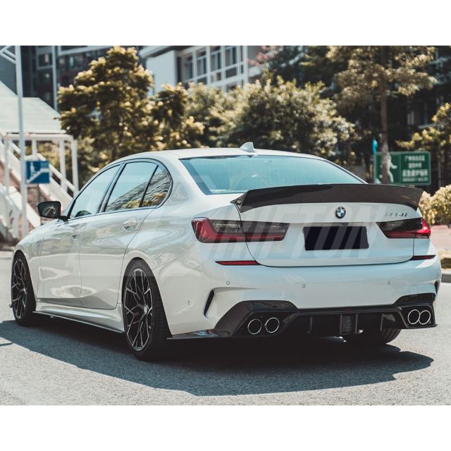 CMST Style Carbon Fiber Side Skirt For BMW 3 Series G20 2019-2025