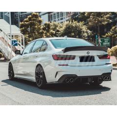 CMST Style Carbon Fiber Rear Trunk Spoiler Wing For BMW 3 Series G20 2019-2025