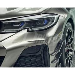 TAKD Style Dry Carbon Fiber Front Canards For BMW 3 Series G20 2019-2022