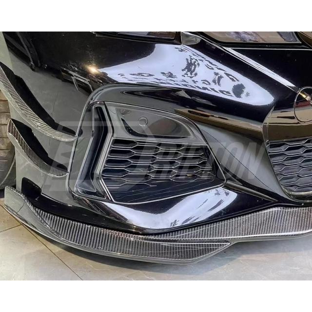 TAKD V2 Style Dry Carbon Fiber Front Lip For BMW 3 Series G20 2019-2022