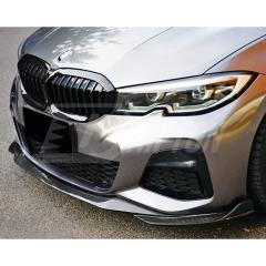 TAKD V2 Style Dry Carbon Fiber Front Lip For BMW 3 Series G20 2019-2022