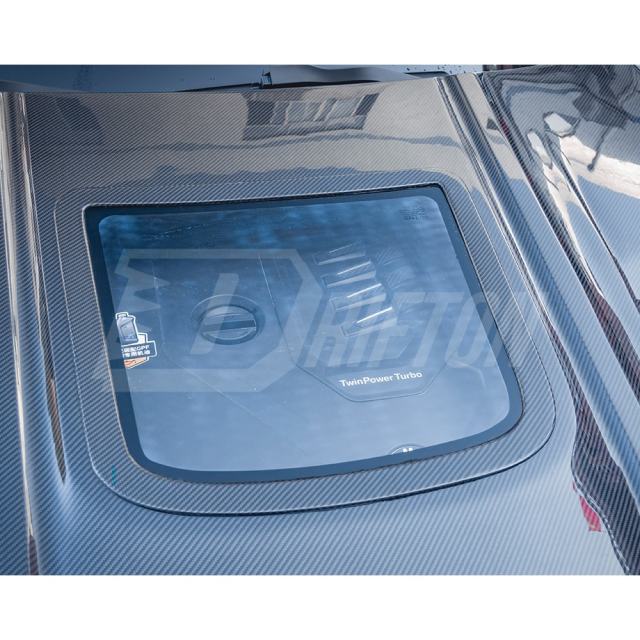 CMST Style Carbon Fiber Glass Transparent Hood Bonnet For BMW 3 Series G20 2019-2025