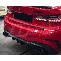 CMST Style Carbon Fiber Rear Diffuser For BMW 3 Series G20 2019-2022