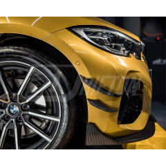 TAKD V1 Style Dry Carbon Fiber Front Lip For BMW 3 Series G20 2019-2022