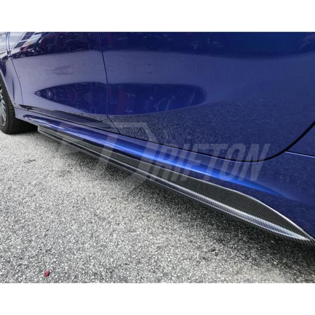 MP Style Carbon Fiber Side Skirt For BMW 3 Series G20 2019-2025