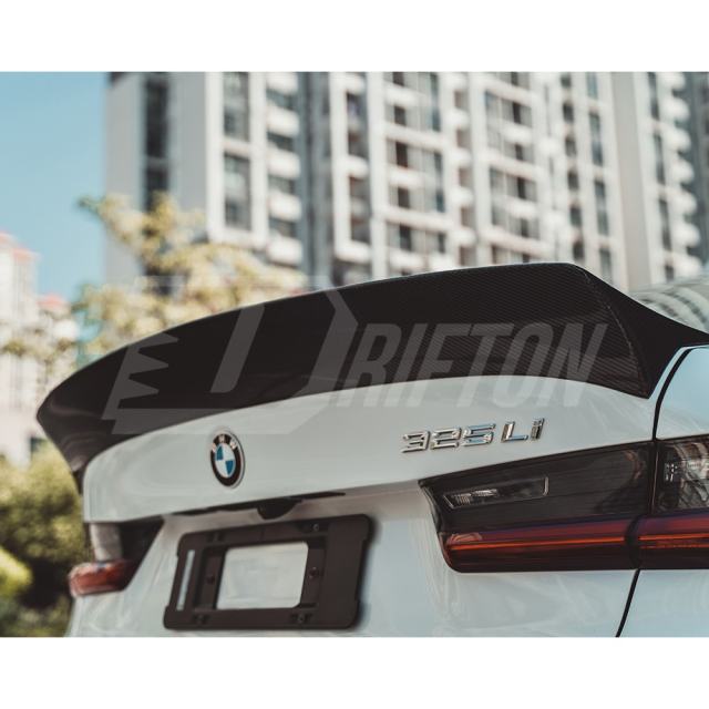 CMST Style Carbon Fiber Rear Trunk Spoiler Wing For BMW 3 Series G20 2019-2025