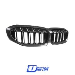 Dry Carbon Fiber Front Grill For BMW 3 Series G20 2019-2022
