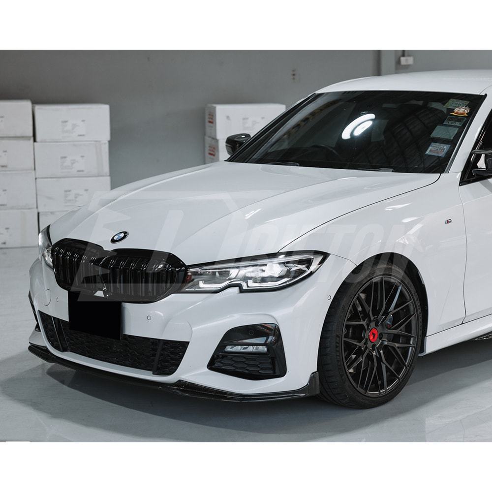MP Style Carbon Fiber Front Lip For BMW 3 Series G20 2019-2022