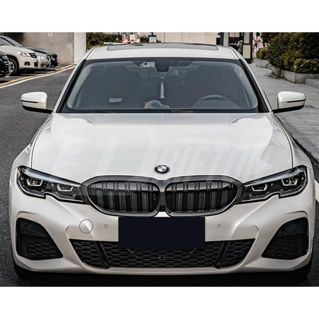 Dry Carbon Fiber Front Grill For BMW 3 Series G20 2019-2022