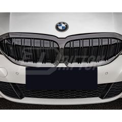 Dry Carbon Fiber Front Grill For BMW 3 Series G20 2019-2022