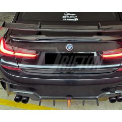 MP GT Style Carbon Fiber Rear Spoiler Wing For BMW 3 Series G20 2019-2025