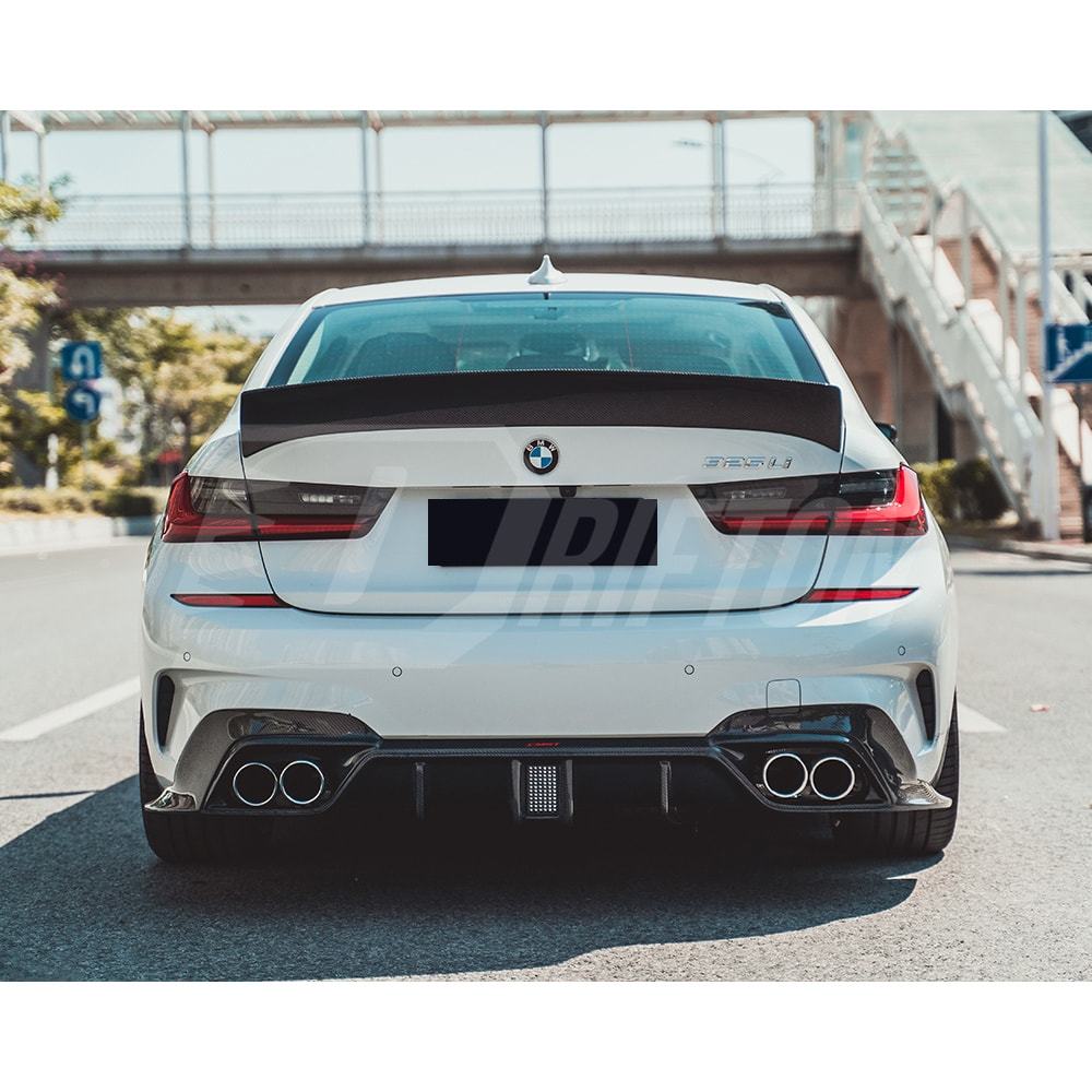 CMST Style Carbon Fiber Rear Trunk Spoiler Wing For BMW 3 Series G20 2019-2025