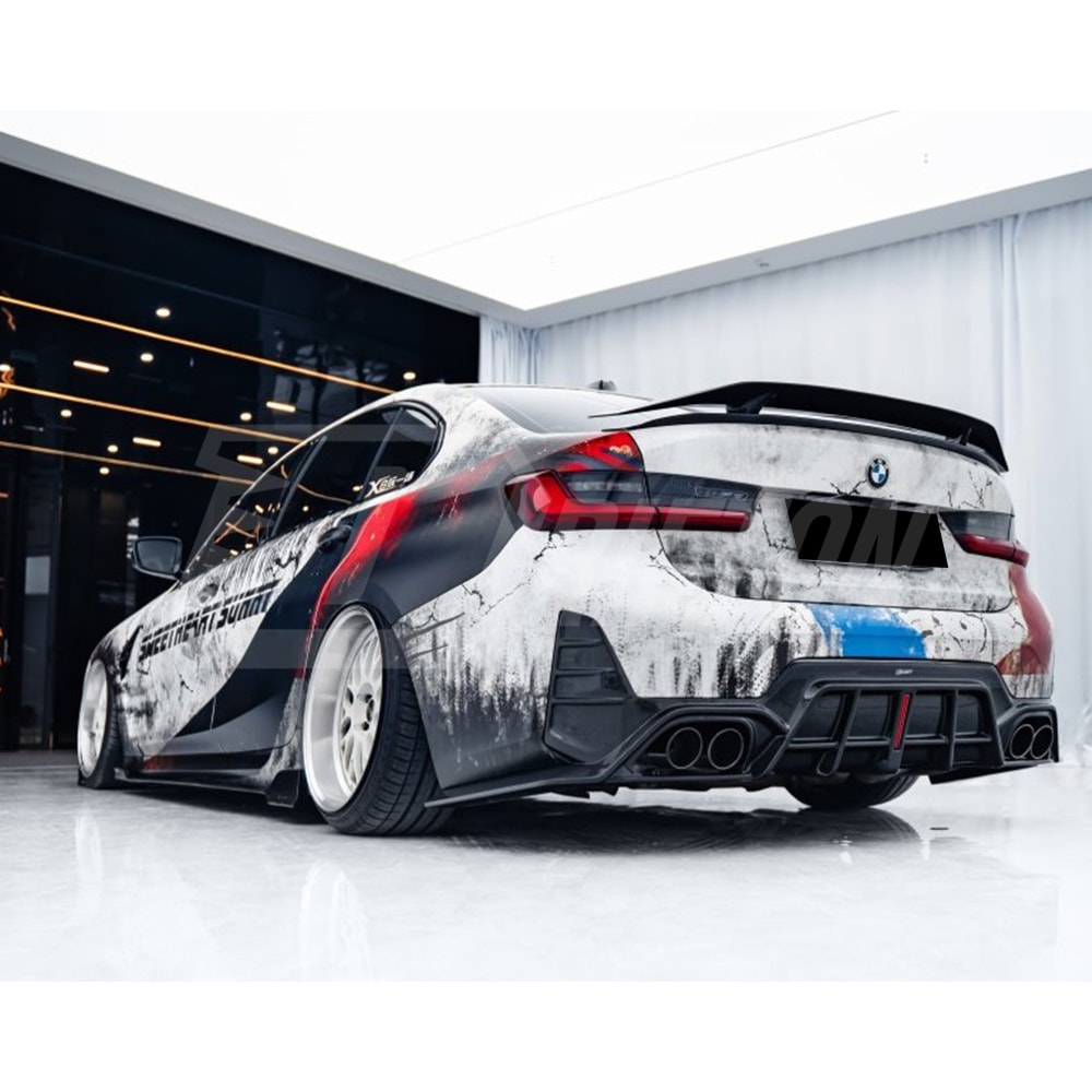 CMST Style Dry Carbon Fiber Side Skirt For BMW 3 Serises G20 LCI 2023-On