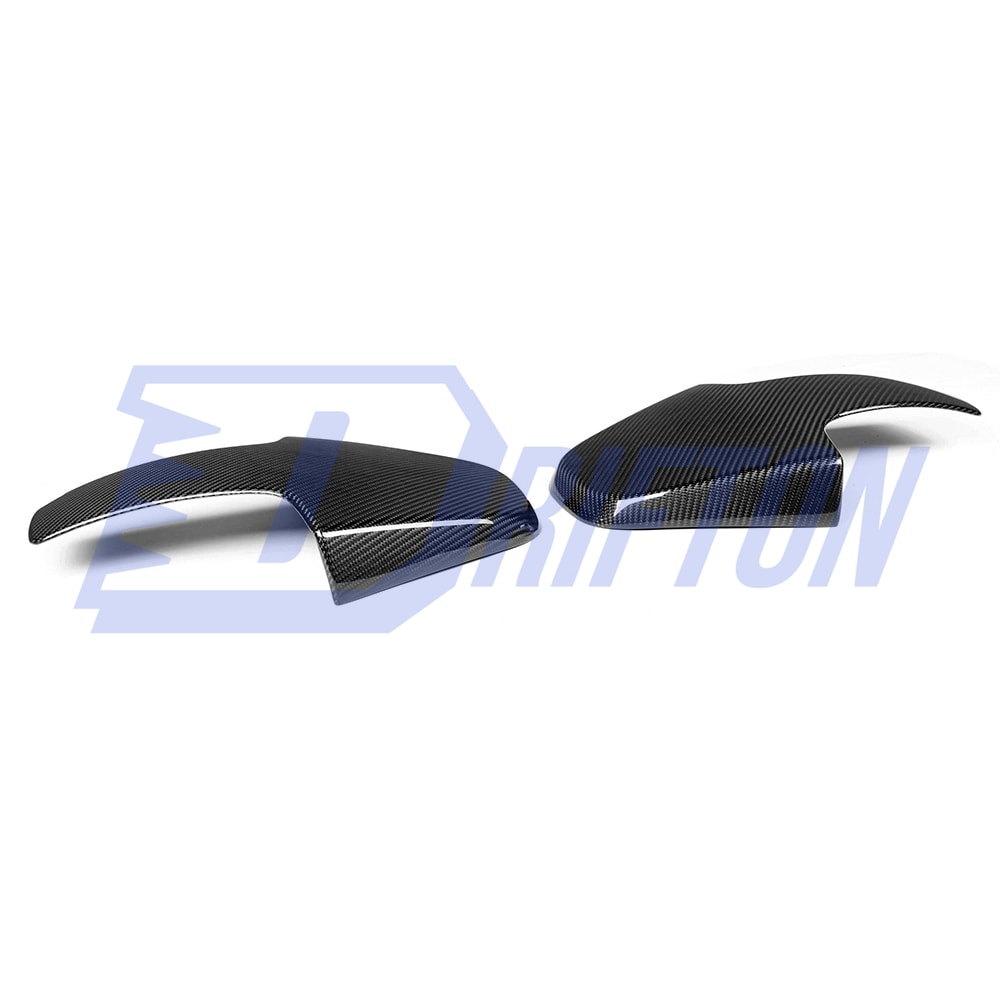 Dry Carbon Fiber Car Seat Back Trims For BMW M8 F90 F91 F92 F93 2020-2024