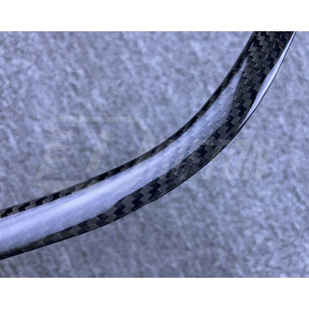 Dry Carbon Fiber Front Bumper Vent Cover Air Inlet Trim For Mclaren GT