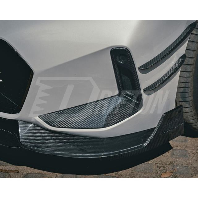 TAKD Style Dry Carbon Fiber Front Lip For BMW 3 Series G20 LCI 2023-On