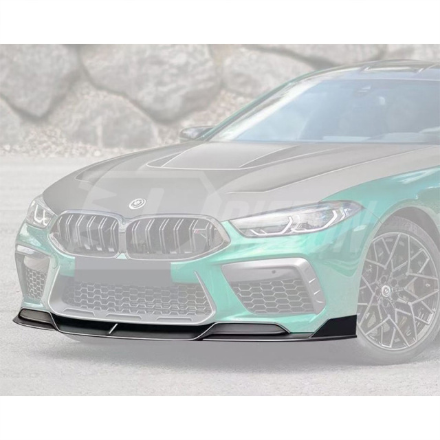 Paktechz Style Dry Carbon Fiber Front Lip For BMW M8 F91 F92 F93 2020-2024