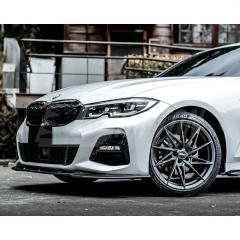 FD Style Carbon Fiber Front Lip For BMW 3 Series G20 2019-2022
