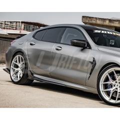 SQ Style Dry Carbon Fiber Side Skirt For BMW M8 F91 F92 F93 2020-2024