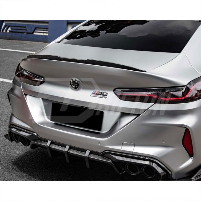 MP Style Dry Carbon Fiber Rear Spoiler Trunk Wing For BMW M8 F91 F92 F93 2020-2024