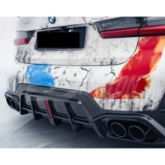 CMST Style Dry Carbon Fiber Rear Diffuser For BMW 3 Serises G20 LCI 2023-On