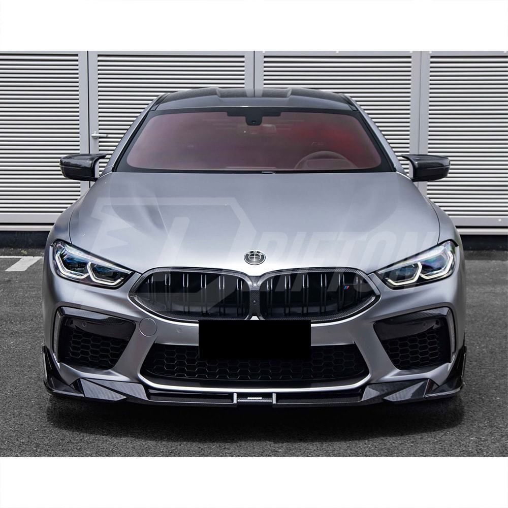 SQ Style Dry Carbon Fiber Front Lip For BMW M8 F91 F92 F93 2020-2024