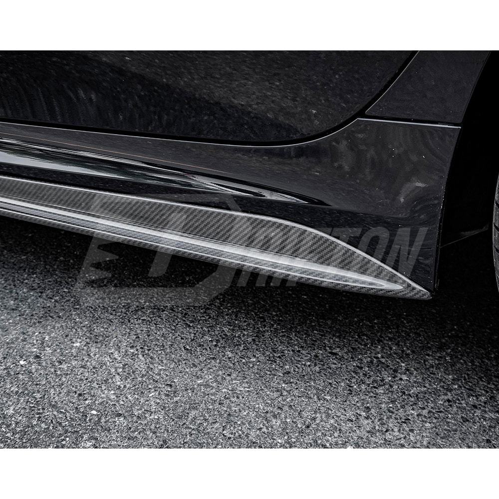 MP Style Dry Carbon Fiber Side Skirt For BMW 3 Serises G20 LCI 2019-On