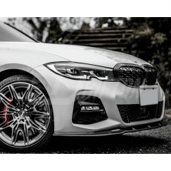 FD Style Carbon Fiber Front Lip For BMW 3 Series G20 2019-2022