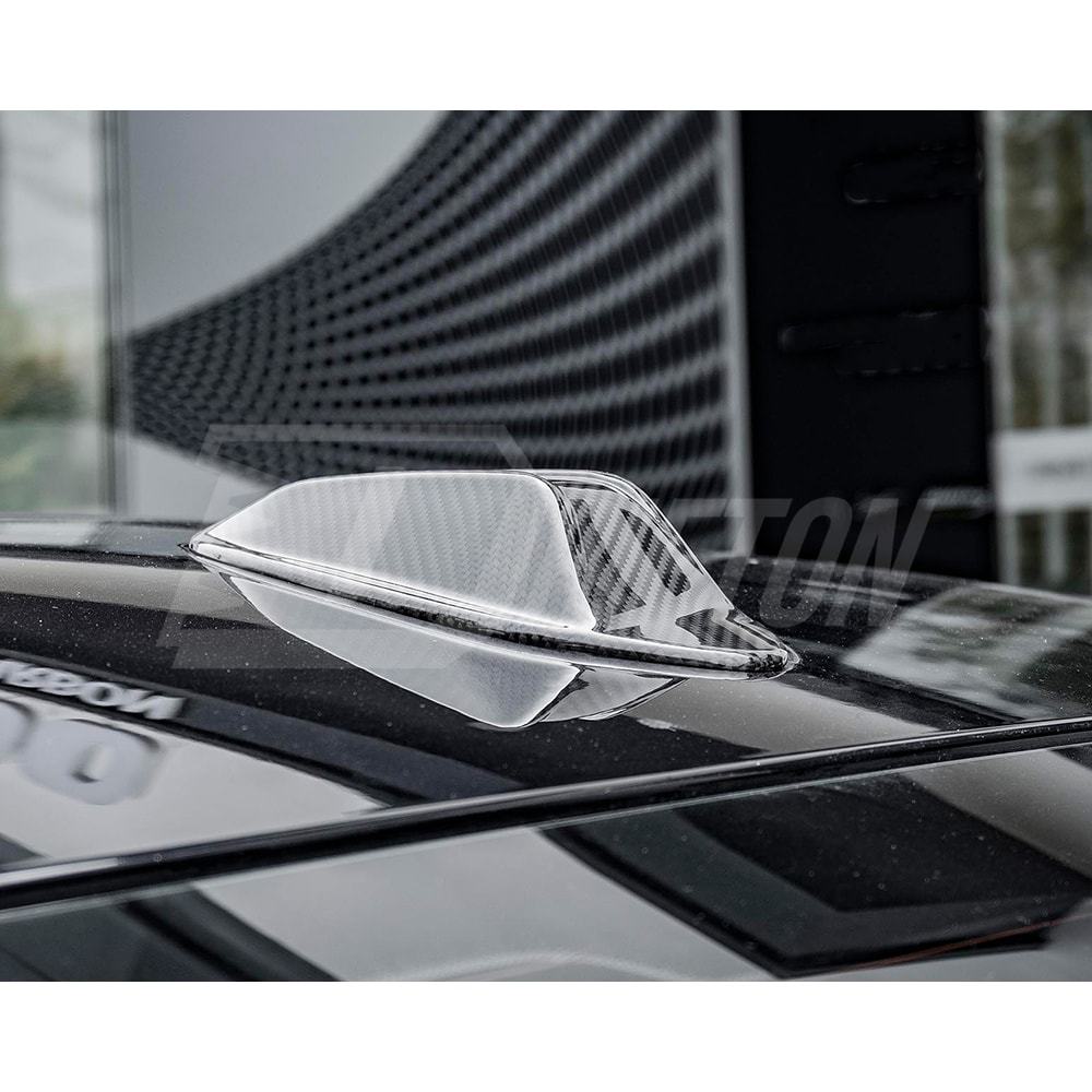 Dry Carbon Fiber Shark Fin Antenna Cover For BMW 3 Series G20 LCI 2023-On