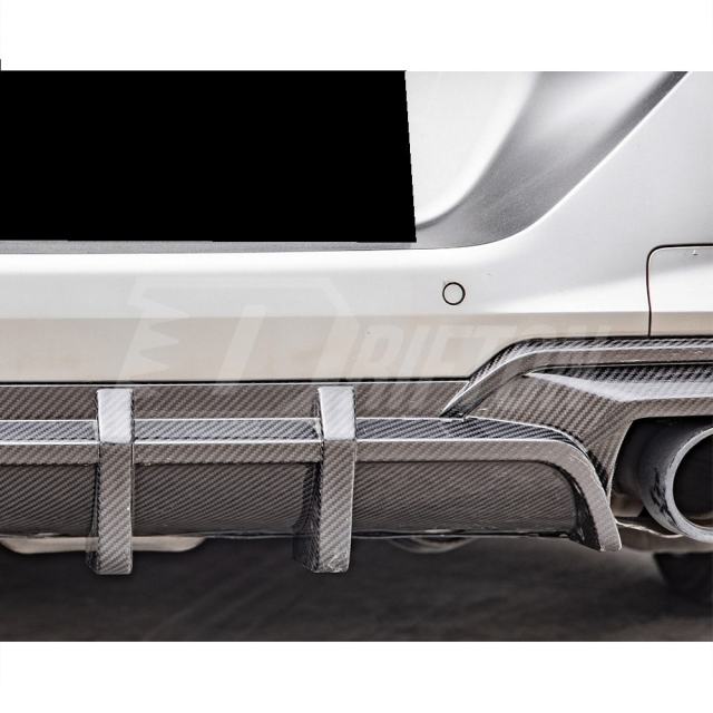 SQ Style Dry Carbon Fiber Rear Diffuser For BMW M8 F91 F92 F93 2020-2024