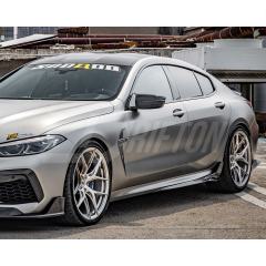 SQ Style Dry Carbon Fiber Side Skirt For BMW M8 F91 F92 F93 2020-2024
