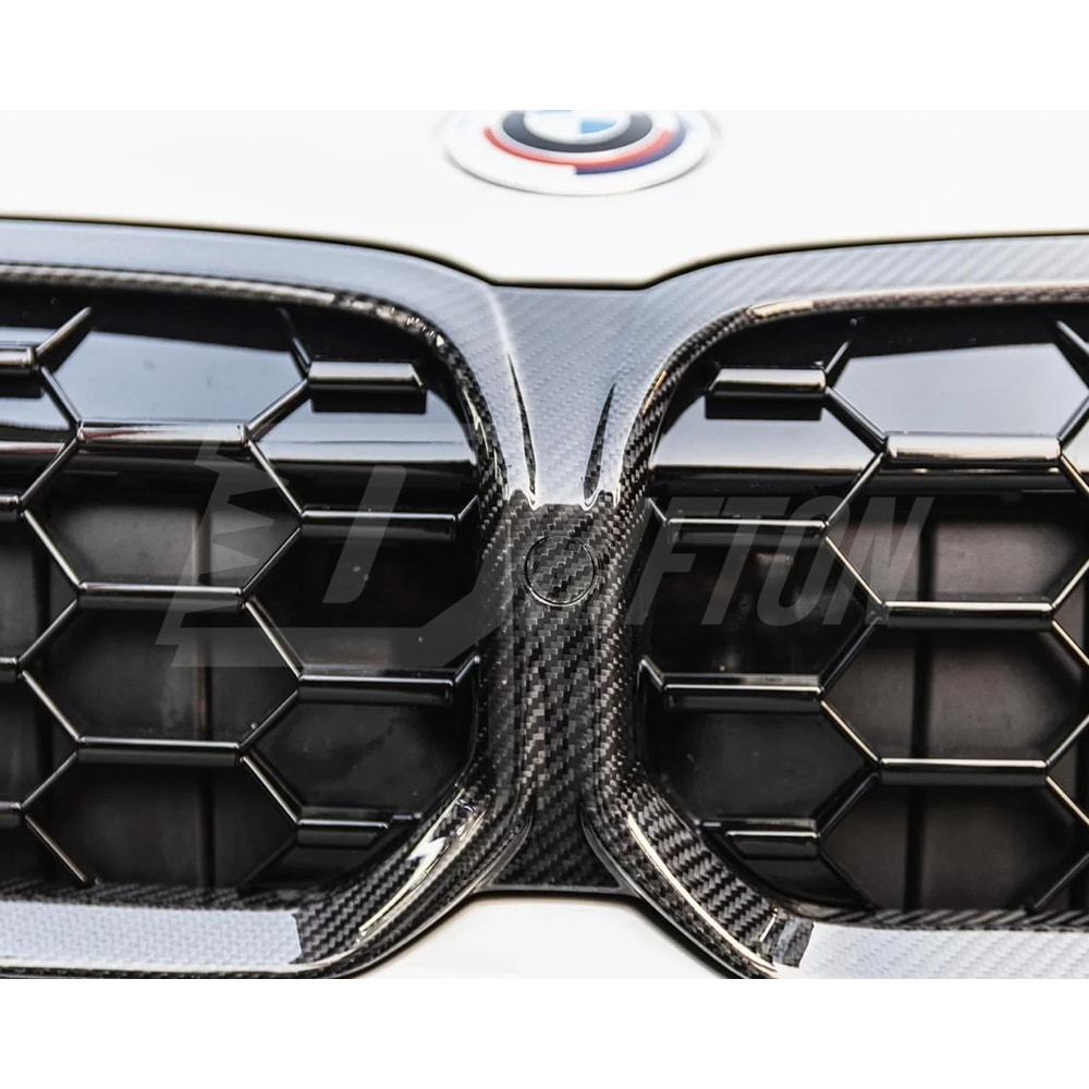 MP Style Dry Carbon Fiber Front Grill For BMW 3 Series G20 LCI 2023-On