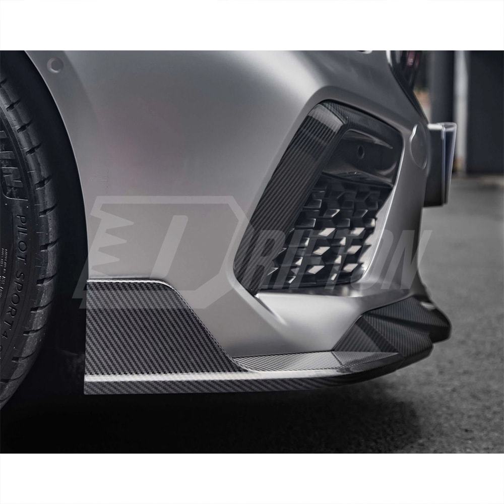 SQ Style Dry Carbon Fiber Front Lip For BMW M8 F91 F92 F93 2020-2024