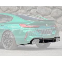 Paktechz Style Dry Carbon Fiber Rear Diffuser For BMW M8 F91 F92 F93 2020-2024