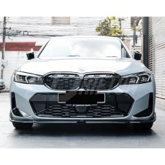 MP Style Dry Carbon Fiber Front Lip For BMW 3 Serises G20 LCI 2023-On