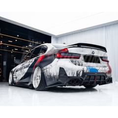 CMST Style Dry Carbon Fiber Rear Diffuser For BMW 3 Serises G20 LCI 2023-On
