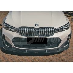 TAKD Style Dry Carbon Fiber Front Canards For BMW 3 Series G20 LCI 2023-On