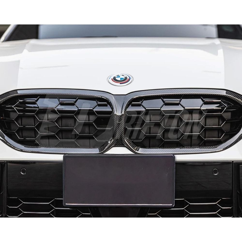 MP Style Dry Carbon Fiber Front Grill For BMW 3 Series G20 LCI 2023-On