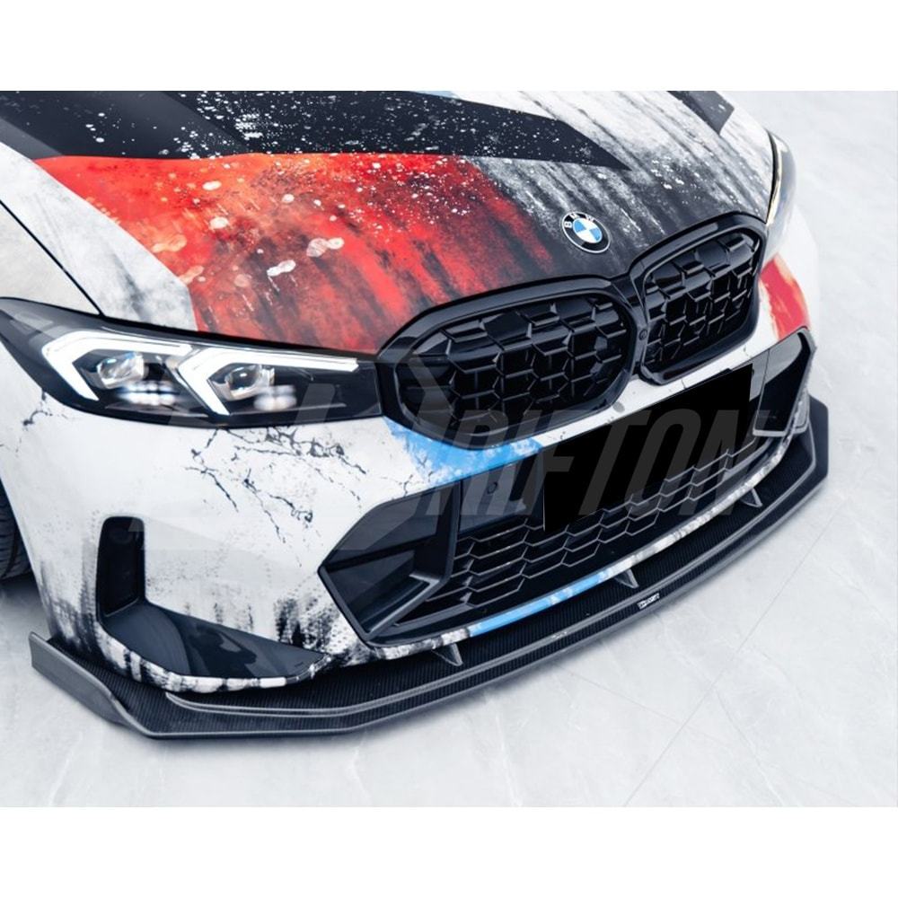 CMST Style Dry Carbon Fiber Front Lip For BMW 3 Serises G20 LCI 2023-On