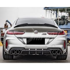 SQ Style Dry Carbon Fiber Rear Diffuser For BMW M8 F91 F92 F93 2020-2024