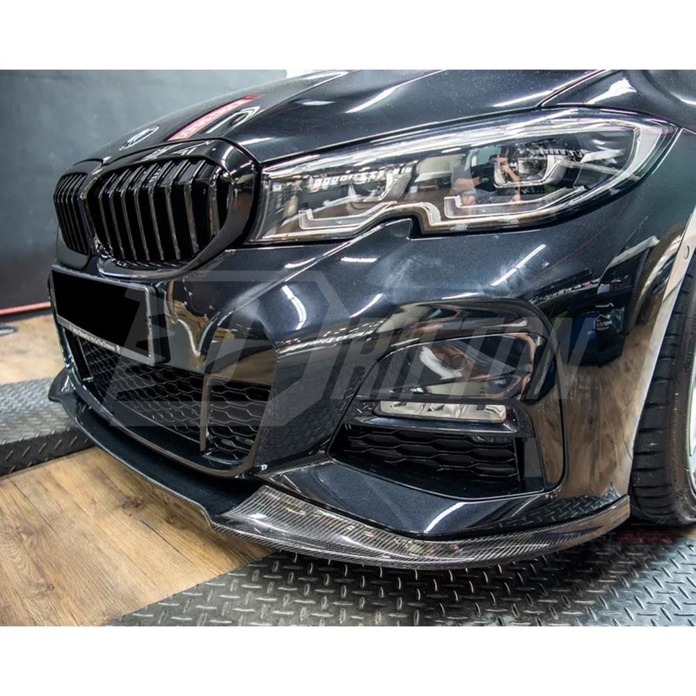 Hamann Style Carbon Fiber Front Lip For BMW 3 Series G20 2019-2022