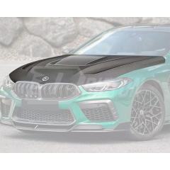 Paktechz Style Dry Carbon Fiber Hood For BMW M8 F91 F92 F93 2020-2024