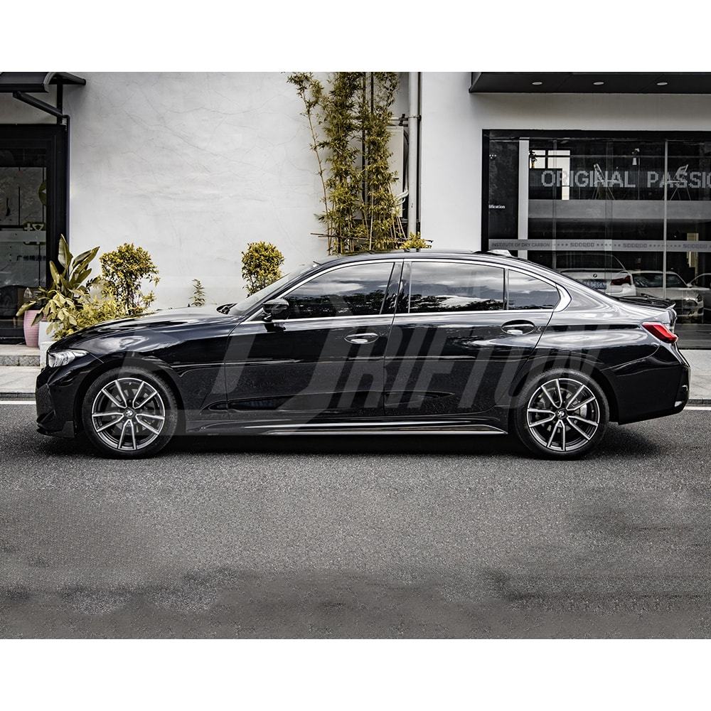 MP Style Dry Carbon Fiber Side Skirt For BMW 3 Serises G20 LCI 2019-On