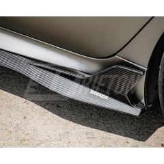 SQ Style Dry Carbon Fiber Side Skirt For BMW M8 F91 F92 F93 2020-2024