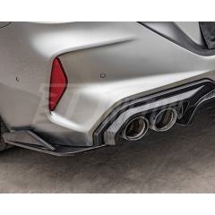 SQ Style Dry Carbon Fiber Rear Diffuser For BMW M8 F91 F92 F93 2020-2024