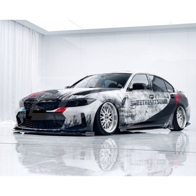 CMST Style Dry Carbon Fiber Side Skirt For BMW 3 Serises G20 LCI 2019-On