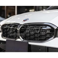 MP Style Dry Carbon Fiber Front Grill For BMW 3 Series G20 LCI 2023-On